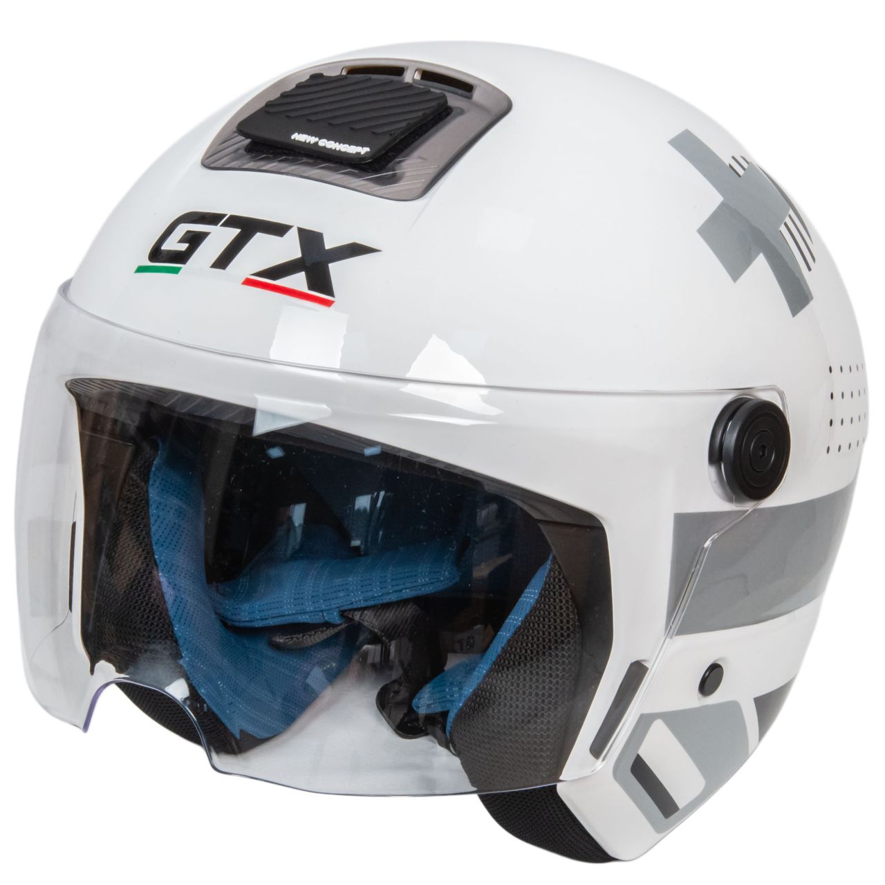 Шлем мото открытый GTX NE02 №3 (XL)